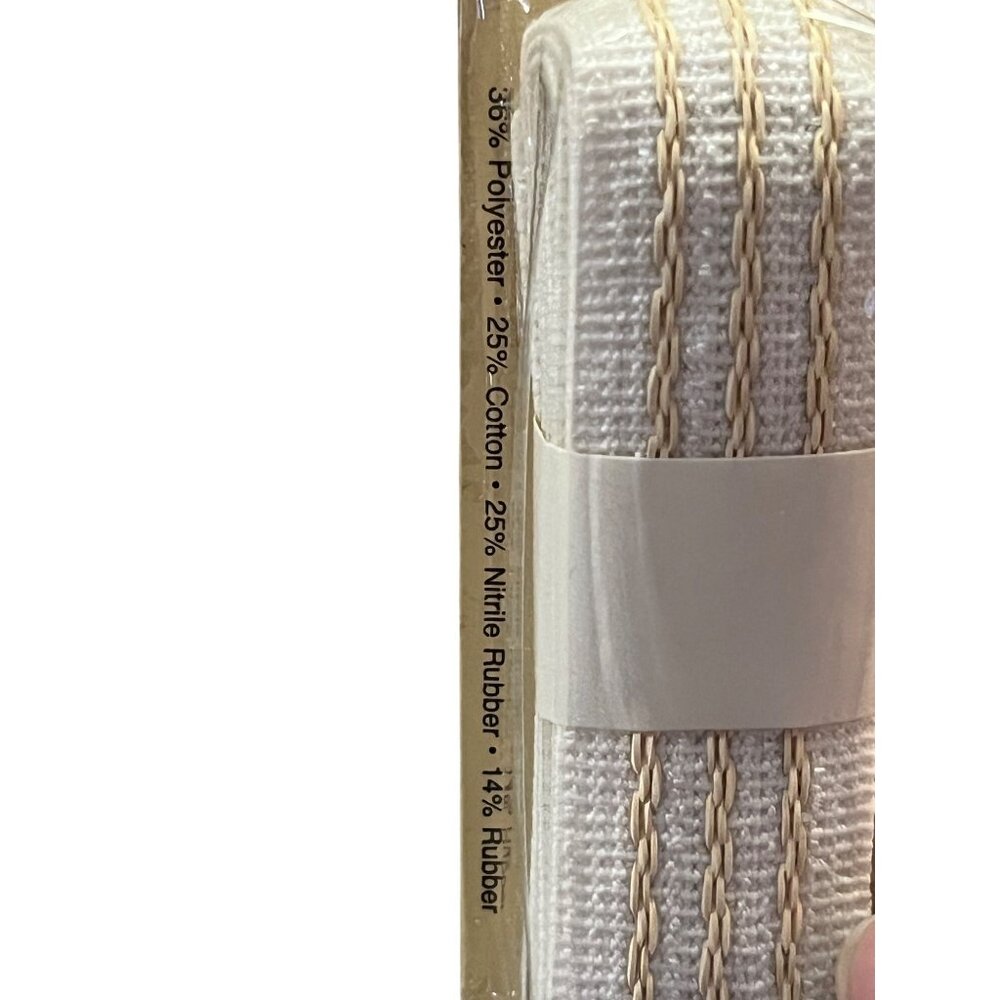 Vintage Dritz Non-Slip Elasticized Belting 1¼” x 1yd 2 Pack NOS Sealed NEW - Picture 2 of 4